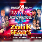 GEANT'S, l'événement Zouk de l'année ⦁ Samedi 5 Juillet 2025 ⦁ Palais des sports du gosier